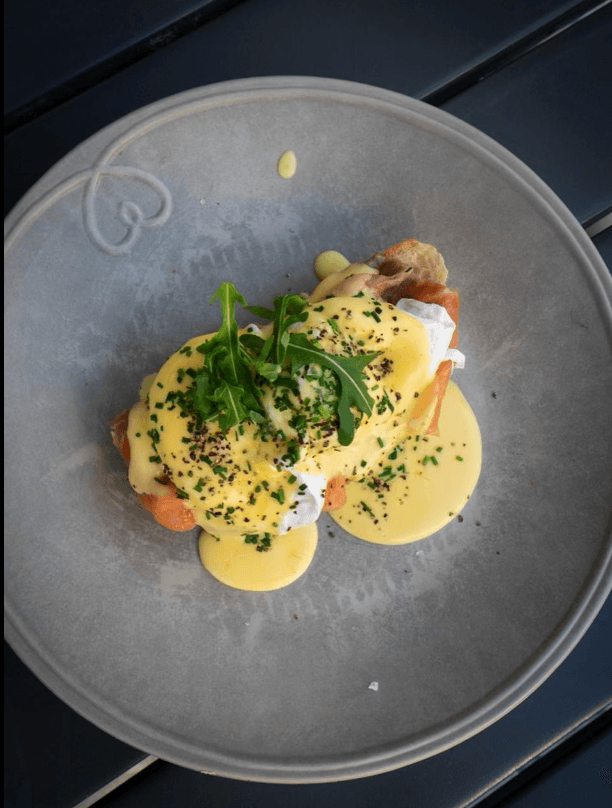 Gourmet dish at Bridge St Coffee