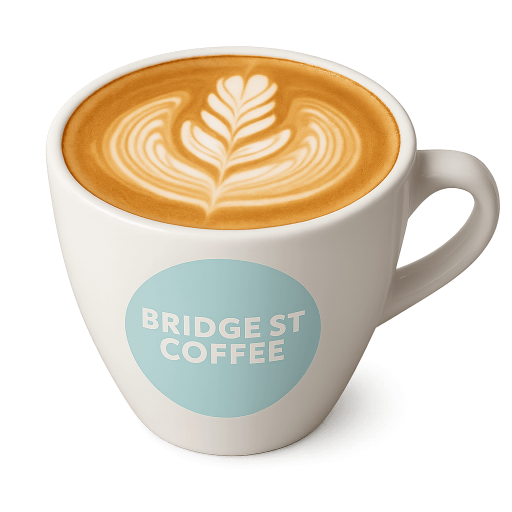 Perfect Coffee Cup with Latte Art